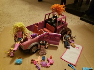 polly pocket dare to hair