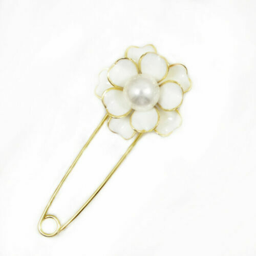 Broche Vintage Métal Doré Strass - Élégante Et Rétro - Occasion