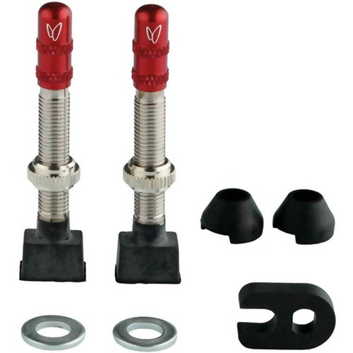 Valvola Tubeless Effetto Mariposa EMCHCV2 - Argento, 40mm, Per Cerchioni 10-30mm - Foto 4