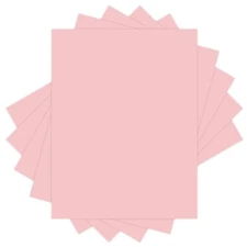 Domtar Colors Colored Paper Pink, 8.5 x 11, 20lbs, 500 Sheets