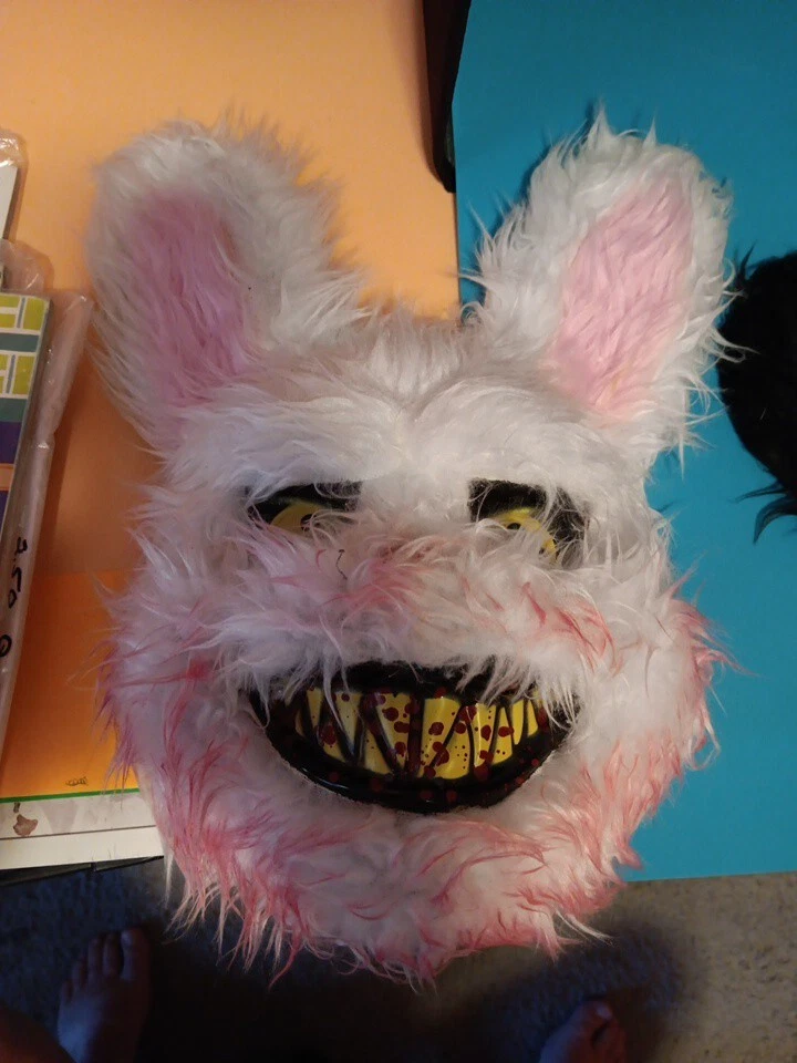 Cosplay/Halloween Horror Furry Bunny Mask - Image 2 of 4