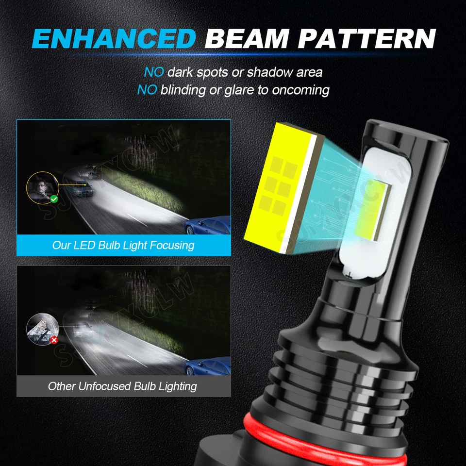 Faros LED de haz alto bajo antiniebla 6000K para Toyota Solara 2004-2006 Foto 2 de 4