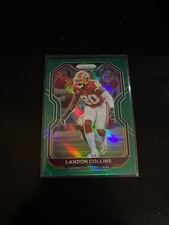 Landon Collins 2020 Panini Prizm Green Prizm Redskins 184