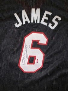 lebron james heat jersey ebay