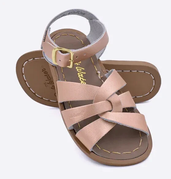 Salt Water Sandals The Original 800 Series Sandal - Rose Gold - Toddler Size - Image 2 of 2