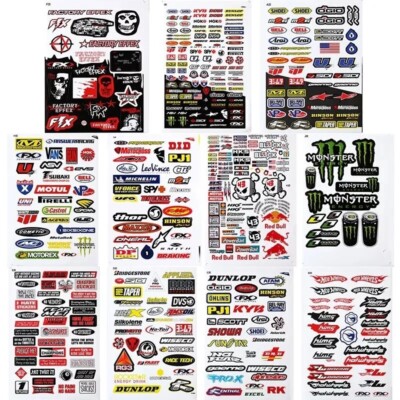 1/10 RC stickers decals - Axial Traxxas Redcat Crawler Trx4 scx10 Trx6 90046