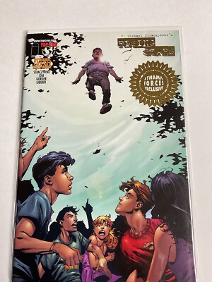 Rising Stars #2 Dynamic Forces Gold Foil Exclusive NM 9.4  Keu Cha Artist