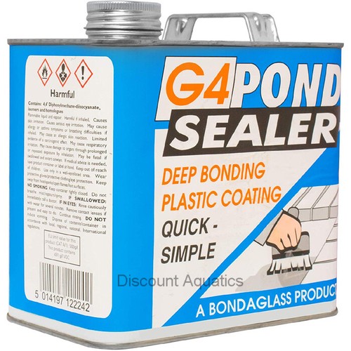 G4 Pond Paint Sealer Waterproof Concrete Sealant Clear and Black eBay
