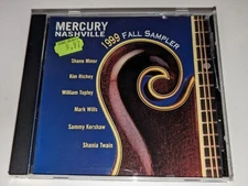 Mercury Nashville 1999 Fall Sampler CD 13 Songs Shania Twain/Sammy Kershaw+