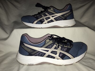 ASICS GEL-Contend Mid Blue/Gray Women’s Size 10 EUC!