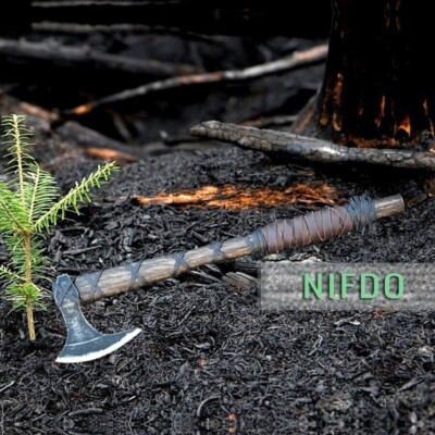 #ad Viking Axe of Ragnar Lothbrok Hunting Axe with Rose Wood Handle Hand Forged U $59.99