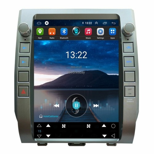 12.1'' Android 12 Tesla Style Gps Navigation Radio For Toyota Tundra 2015-2024 - Foto 1 di 13