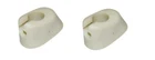 T2 Camper Sun Visor Clips Ivory Cream 1968-1979 Type 2 Bay Window Vans