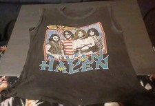 VAN HALEN VINTAGE L SLEEVELESS  T SHIRT  1980