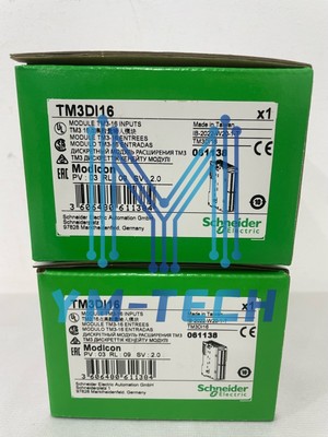 One New SCHNEIDER TM3DI16 PLC Input Module TM3DI16Expedited Shipping In Box