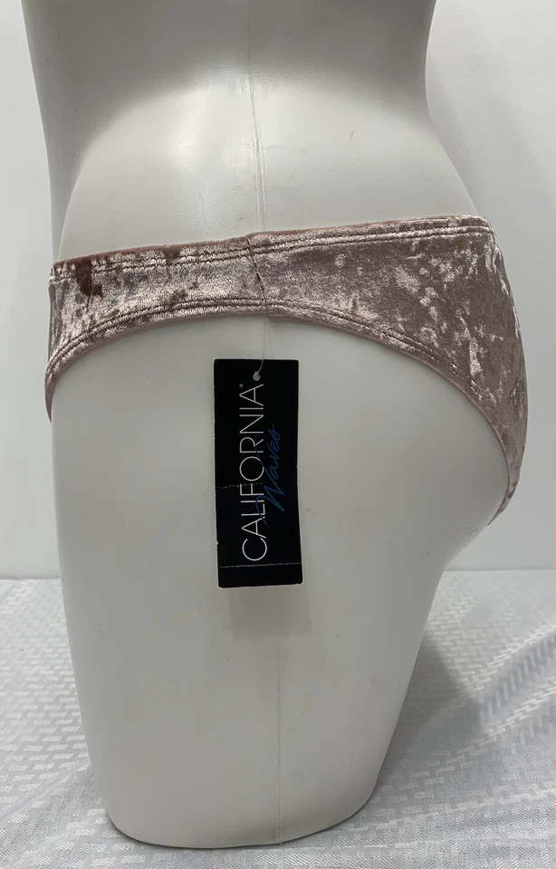 California Waves Women’s Bikini Bottom Size XL Natural - Image 2 of 4