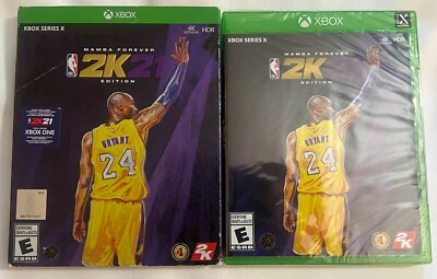 NBA 2K21 Mamba Forever Edition - Microsoft Xbox Series X- Factory Sealed