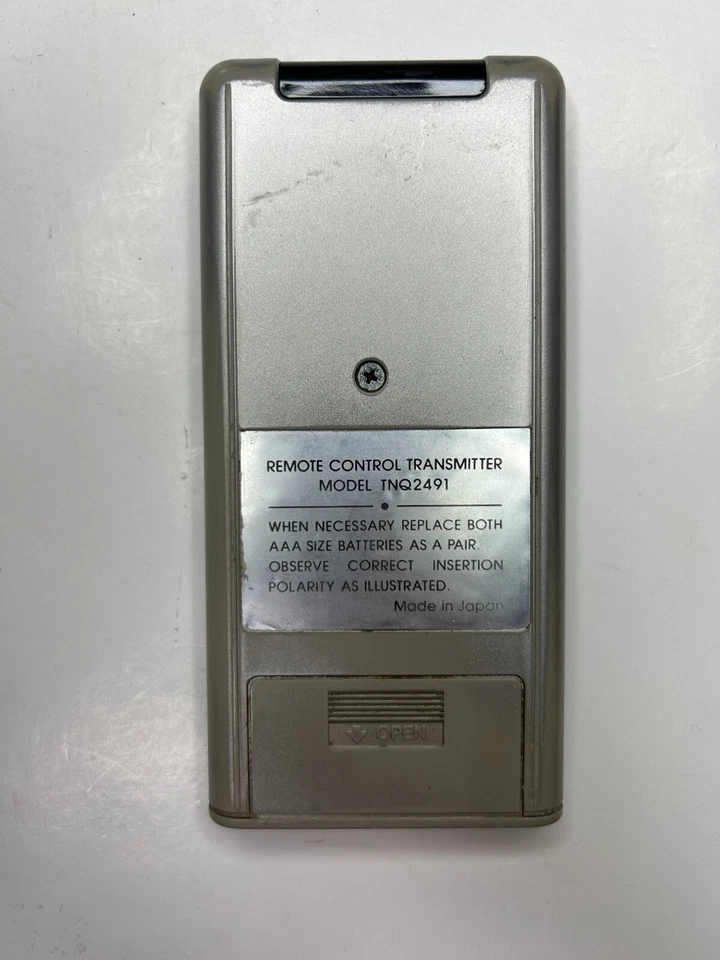 QUASAR TNQ2491 Vintage CRT TV Remote OEM for TL9958YP TU9950X TU9950Y TU9950YP - Image 2 of 2