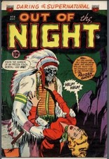 OUT OF THE NIGHT COMICS 17 Classic Issue Collection On USB Flash Drive