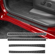 Exterior Door Sill Protector Compatible with 2019-2026 Dodge Ram 1500 Car Sil...