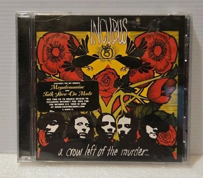 Incubus - A Crow Left of the Murder - CD 2004 Epic Immortal 14 Tracks Songs USA