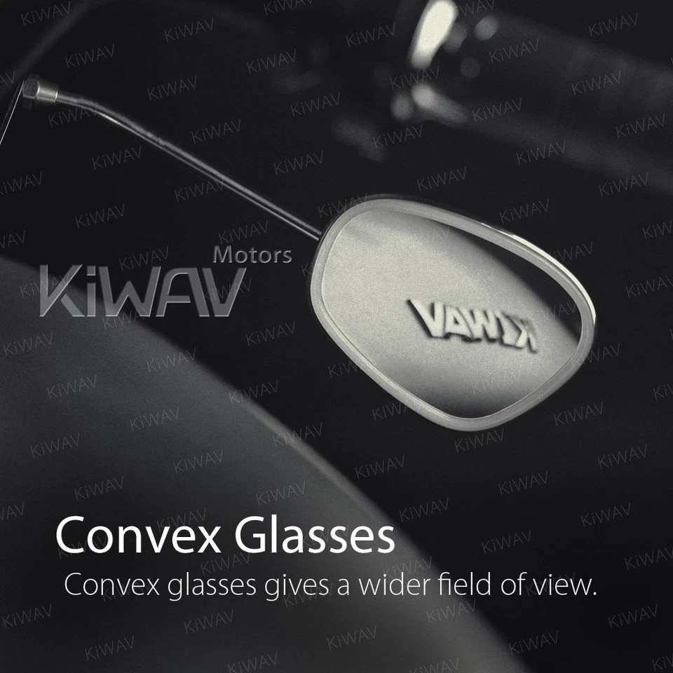 Espejos retrovisores de acero inoxidable cromo montaje faro para BMW R41 R50 R50/2 R60 R26 temprano Foto 4 de 4