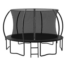 ALTLER Trampoline 14FT Enclosure Net Outdoor Jump for Kids and Adults Round A...