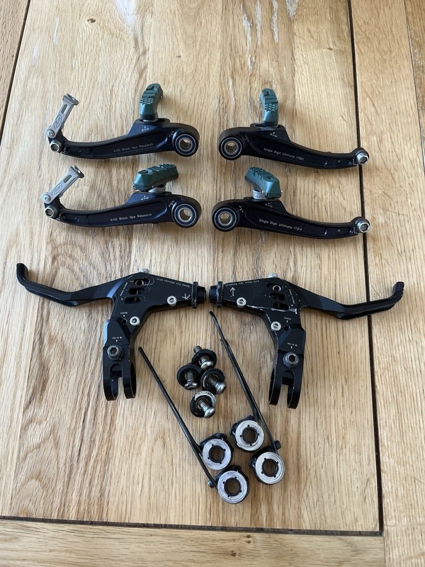 Super Rare Avid Black Ops Brake Set Retro Only£325!!!!