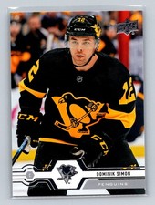 2019-20 Upper Deck #101 Dominik Simon Pittsburgh Penguins