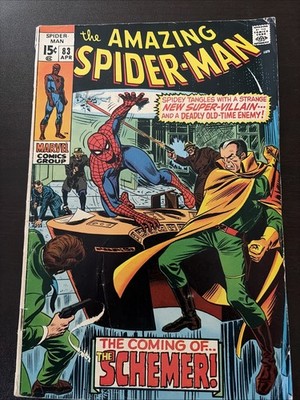 Amazing Spiderman 83 Marvel 1970 Lee / Romita 1970 1st Vanessa Fisk