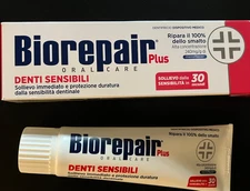 Biorepair Plus toothpaste SENSITIVE Teeth -Made in Italy Exp 2029 NIB