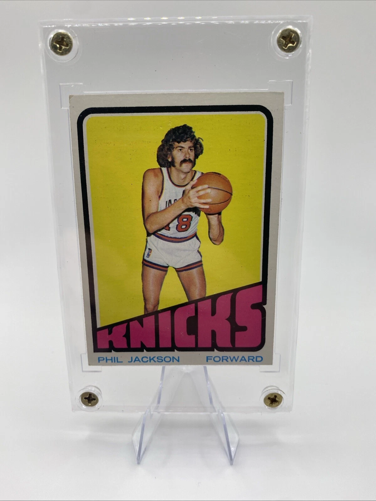 Phil Jackson trading card