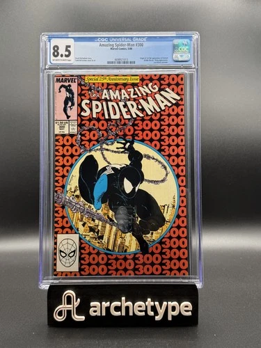 The Amazing Spider-Man #300 – Marvel (1988) CGC 8.5 VF+ Todd McFarlane art
