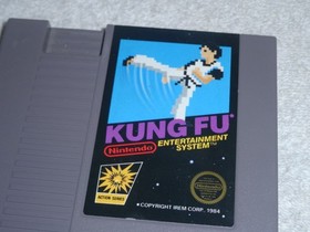 Kung Fu (Nintendo NES, 1985) Authentic 5 Screw Tested Works video game FIGHT 093