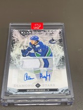 2024-25 black diamond hockey diamond stars /5 quinn hughes BDS-QH