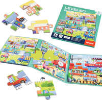 Magnetische Puzzle FüR Kinder 25-30-42 Teile Verkehr Kinderpuzzle Ab 3 Jahre, Be