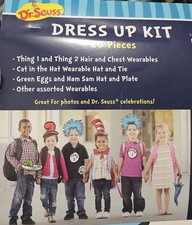 Dr. Seuss Dress Up Kit, 20 pcs great for decorating or photo booth props