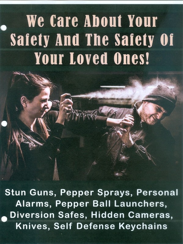 Catalog of Self Defense Products