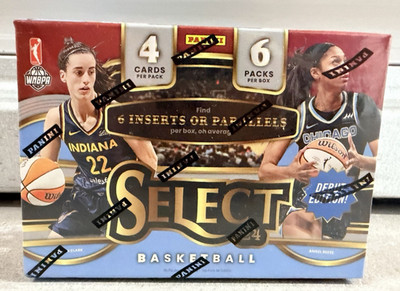 2024 Panini WNBA Select Basketball Red Blaster Box / Caitlin Clark Rookie / NEW