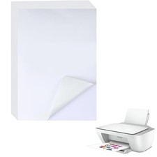 A4 Sticker Papier zum Bedrucken,20 Stück Blatt Sticker papier zum Bedrucken,S...
