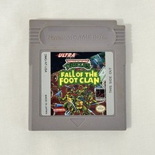 Teenage Mutant Ninja Turtles Fall of the Foot Clan (Nintendo Game Boy) - TESTED
