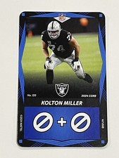 2024 UNO Elite Football Blue #120 - Kolton Miller - Las Vegas Raiders