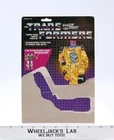 Drag Strip Cardback 1987 Vintage Hasbro G1 Transformers Action Figure