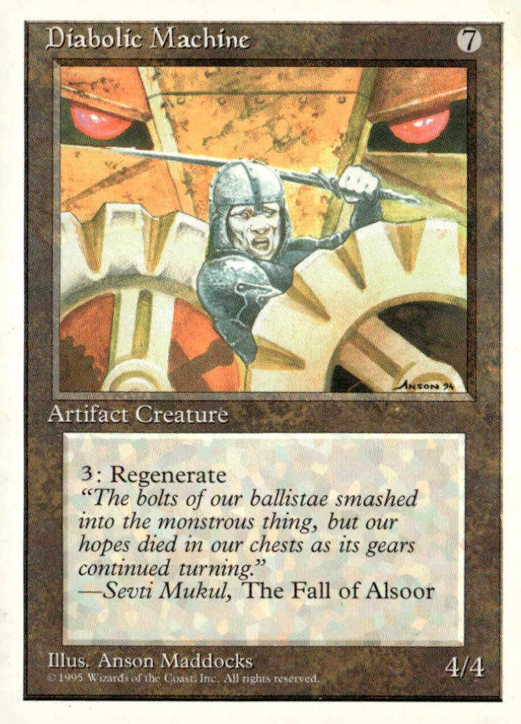Fourth Edition Diabolic Machine