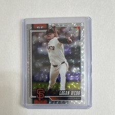 Topps 2024 Series 1 Logan Webb San Francisco Giants Foil Parallel #69 Card