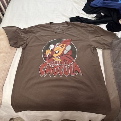 KAWS x Monsters General Mills Count Chocula T-Shirt Brown Size XXL