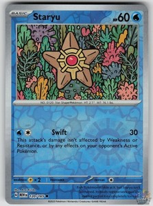 Staryu 120/165 Reverse Holo Common SV: Scarlet & Violet 151 NM