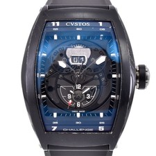 discount CVSTOS Challenge twin time CVT-TW-T2 BST Date Men's Watch B#147014