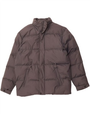 COAST GUARD Mens Padded Jacket UK 40 Large Grey Polyester KL06