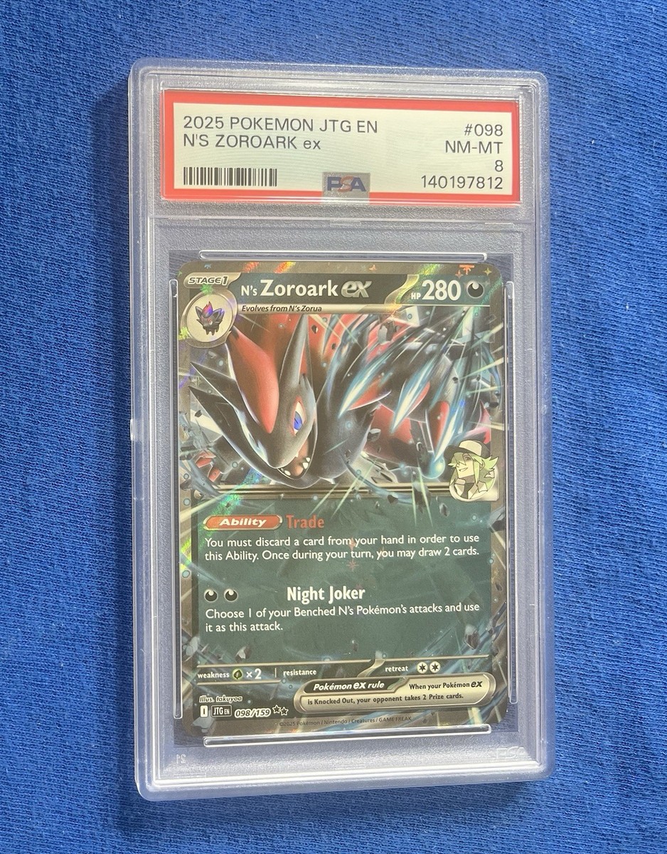 N's Zoroark ex 098/159 Sv09: Journey Together Holo for sale online